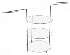 Фото Решетка-гриль к тандырам Атаман,Большой,Дастархан,Есаул,Охотник,Скиф(3х ярусная средняя)