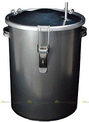 Фото Коптильня горячего копчения "Чудо КНГ-13", 14 л. сталь. УЗБИ