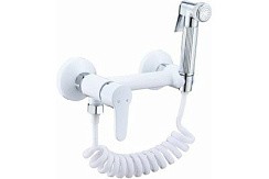 Фото Смеситель д/биде одноручковый RH515K  белый Rainsberg