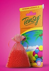 Фото Ароматизатор на зеркало TENSY TTE-/09 Bubble gum/Бабл гам (мешочек-гранулы, с пробником)