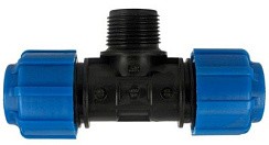 Фото Тройник ПНД 32*3/4Н*32 (№63)