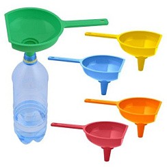 фото Воронка с ситечком 5 цв 13*11