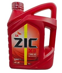 Фото Масло ZIC X3 10W40 SP   4л. п/с.