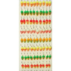 Фото Мормышка фосфорная AQVA №05 крючок 12