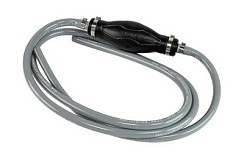 Фото Шланг топливный с грушей без коннекторов,  d-7.5 мм. 2 м.