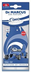 Фото Ароматизатор на зеркало MARCUS Sonic New Car/Новая Машина (картон)