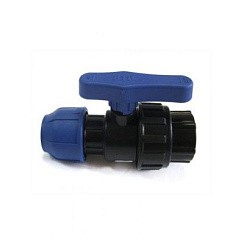 Фото Кран шаровый 1/2x25 г/ц  ПЭ