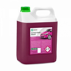 Фото Автошампунь для бесконтактной мойки  6л. GRASS 110324 акт.пена AF Magic (розовая пена, запах вишни)