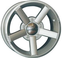 Фото Диск 15 6,5J*15 5/139,7/98,5+40 Титан-Тех сильвер K&K (А7243)