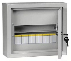 Фото Щит распределительный навесной ЩРн-9з IP31 с замком ИЭК MKM14-N-09-31-Z