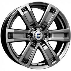 Фото Диск 17 7,5J*17 6/139,7/106,1+30 R7-Рольф оригинал (КС457) Дарк платинум