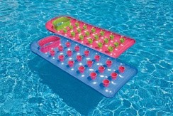 Фото Надувной разноцветный матрас  "РЕЛАКС" 188/71см. 59895/12