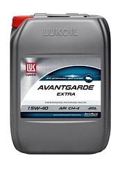 Фото Масло Лукойл АВАНГАРД ЭКСТРА 15W40 CH-4/SJ  20л. диз. п/с Н/П (3646545)