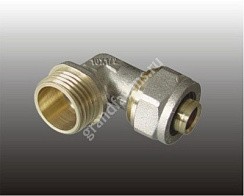 Фото Угольник н/р 16*3/4 д/мпл труб (№29)