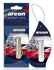 Фото Ароматизатор на зеркало AREON LUX SPORT LIQUID с капсулой 5 мл.Carbon (Карбон) картон