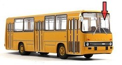 Фото ИКАРУС Стекло ветровое левое