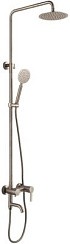 Фото Смеситель+Стойка душевая SUS124-009DK , Д40