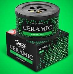 Фото Ароматизатор на панель TENSY ТС-76 Antitobacco/Антитабак (керамический/меловой, с пробником)