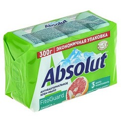фото Мыло твердое "ABSOLUT FitoGuard" грейпфрут и бергамот 4*75