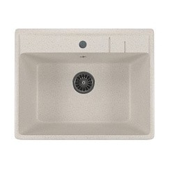 Фото Мойка ML-GM15 белая (331) 495*550*200мм, MIXLINE