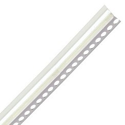 Фото Профиль примыкающий оконный ПВХ  6мм 2,5м "Идеал", 001 Белый