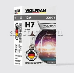 Фото Автолампа H7 12V  55W PX26d WOLFRAM ближний