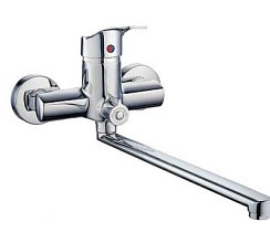 Фото Смеситель д/ванны Feinise S2546-40F с длинным изливом, 40мм РАСПРОД