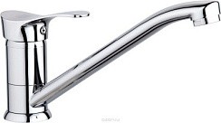 Фото Смеситель д/кухни SL86-004-25 одноручковый, длин.поворот.излив, хром, шпилька, РМС