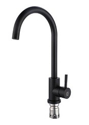 Фото Смеситель д/кухни SUS124BL-017F одноручковый,,РМС