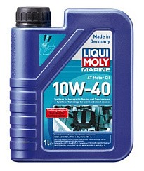 Фото Масло 4Т LIQUI MOLY Marine Motor Oil 10W40 A3/B4/E7 SL/CI-4   1л. синт.↑25012