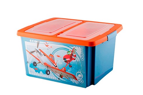 фото Ящик для игрушек "САМОЛЕТЫ" Disney, 48*39*46, 30л.