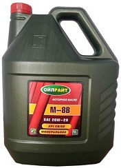 Фото Масло OILRIGHT М8В 20W20 CB/SD  10л. мин.