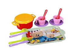 фото Набор игрушечной посуды "Хозяйка" (2 персоны)
