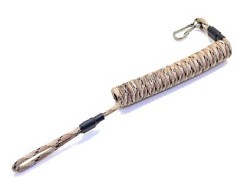 Фото Ремешок страховочный витой паракордовый белый