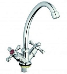 Фото .Смеситель д/кухни двуручковый JMX4-A605 G-lauf РАСПРОДАЖА