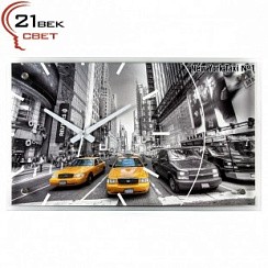 фото Часы настенные "Нью-Йорк", 59,5х36х4 см