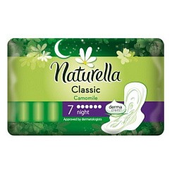 фото Женские прокладки NATURELLA  NIGHT CLASSIC  6шт