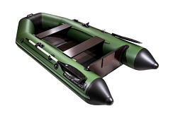 Фото Лодка надувная "АКВА 2800 СкК", зеленый/черный