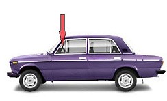 Фото ВАЗ 2106 Стекло передней двери поворотное