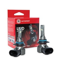 Фото Автолампа светодиодная Autoprofi Х2 компак HB4 12V /15W 6000K 4000 Lm  X2HB4