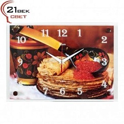 фото Часы настенные "Блинчики с икрой"