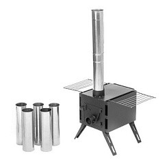 Фото Печь универсальная ПУ-320, сталь 1мм, термостойкое покрытие, 230х230х320мм