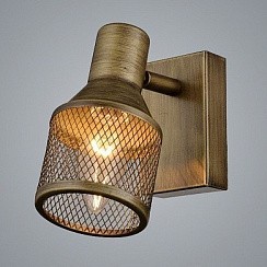 фото Спот 15781/1 AB бронза 1x40W E14 h130, WAN19