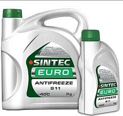 Фото Антифриз зеленый   5кг. SINTEC -40 EURO G11