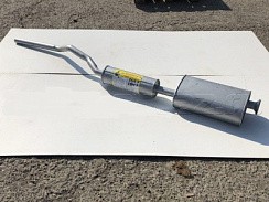 Фото Глушитель УАЗ-3303,3909 Фермер дв.ЗМЗ-409 ЕВРО-4 в сборе с резонатором Автоглушитель