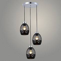 фото Подвес 06983/3HQ CH хром 3x24W E27 d360 h700, GAN22