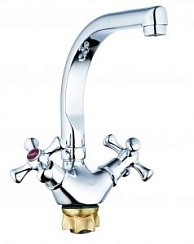 Фото .Смеситель д/кухни двуручковый QTZ4-D827/D856 G-lauf РАСПРОДАЖА