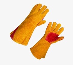 Фото Краги спилковые с подкладкой Русские львы (1/6/12)