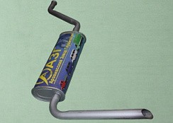 Фото Глушитель ГАЗель NEXT ДВС Cummins 2,8 ЕВРО-4 Автобус АЗГ Арзамас