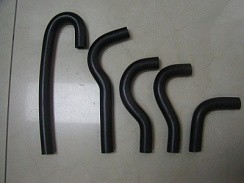 Фото Патрубок печки 3302 ГАЗель Бизнес дв.Cummins (к-т 5 шт) шланги отопителя чёрные